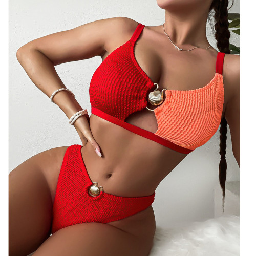 Simple Ring Accessories Women's Swimsuit