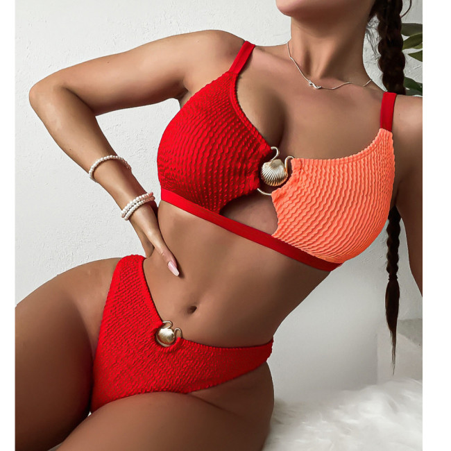 Simple Ring Accessories Women's Swimsuit