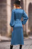 SIMONA JACQUARD WRAP DRESS