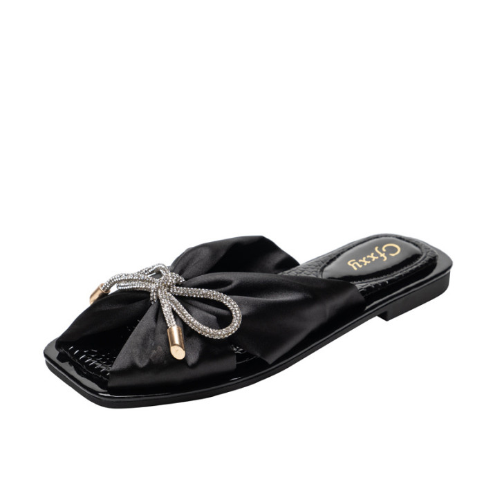 Bow Tie  sandal flat slippers