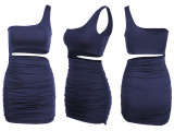Cut Out One Piece Club Short Dress