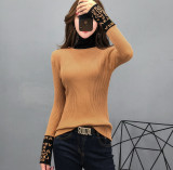 Slim Knit Women's Long Sleeved Tight Fitting underwear Trend