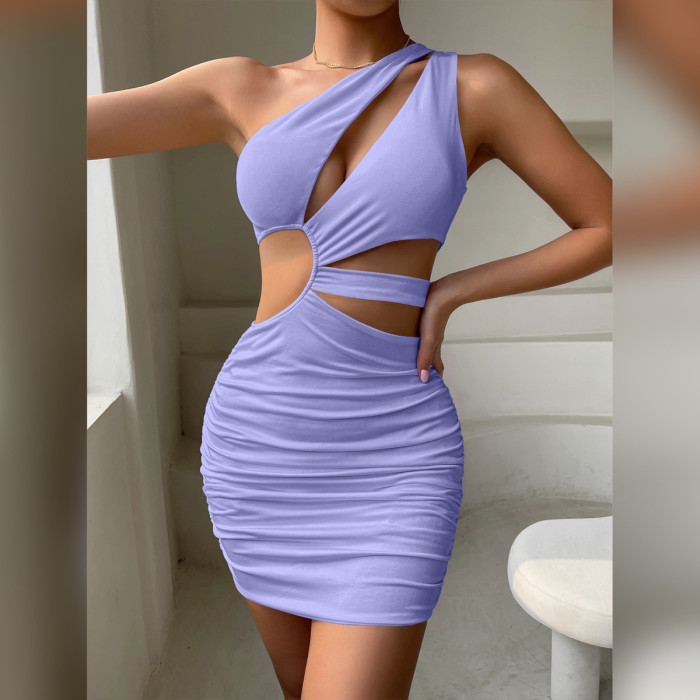 Sexy Cut Out Clubwear Mini Dress