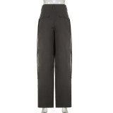 Workout Wide Leg Pocket Cargo Pants