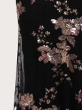 Cross Lace Up Open Back Elegant Banquet Party Strap Dress