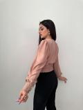 V Neck Button Tunic Top
