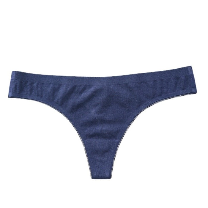 Cotton Low Rise Seamless Underwear Sexy Thong