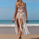 Women's Wire Fringe Beach Dress