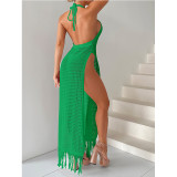 Knit Crochet Sexy Bikini Cover Dress