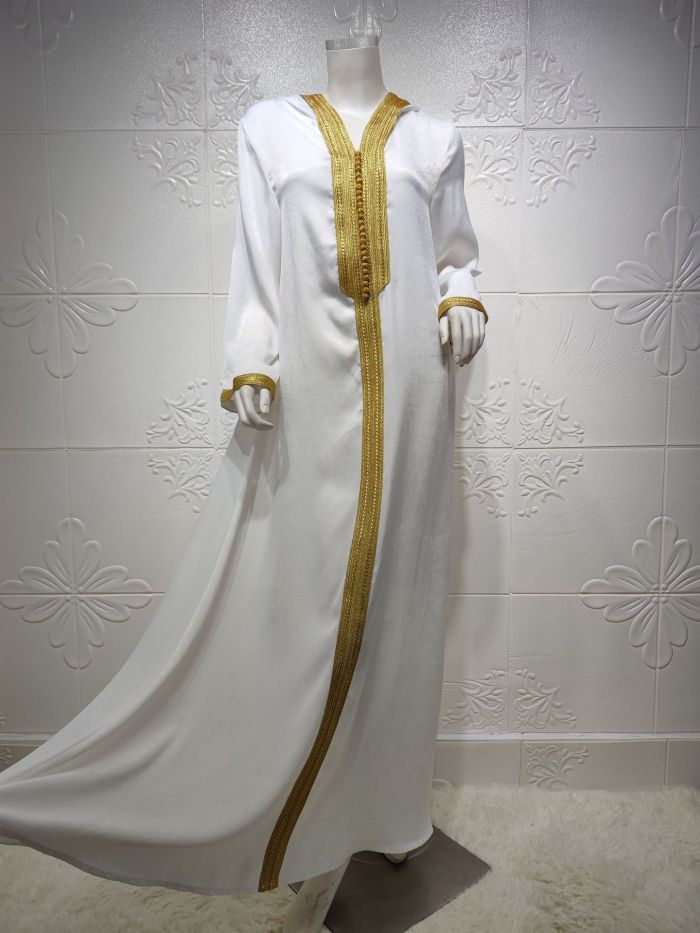 modest abaya women Muslim dress lady elegant