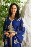 Muslim Gilded Chiffon Dress