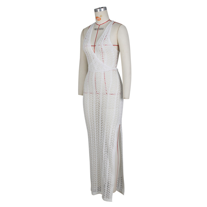 Melyla Crochet Maxi Dress
