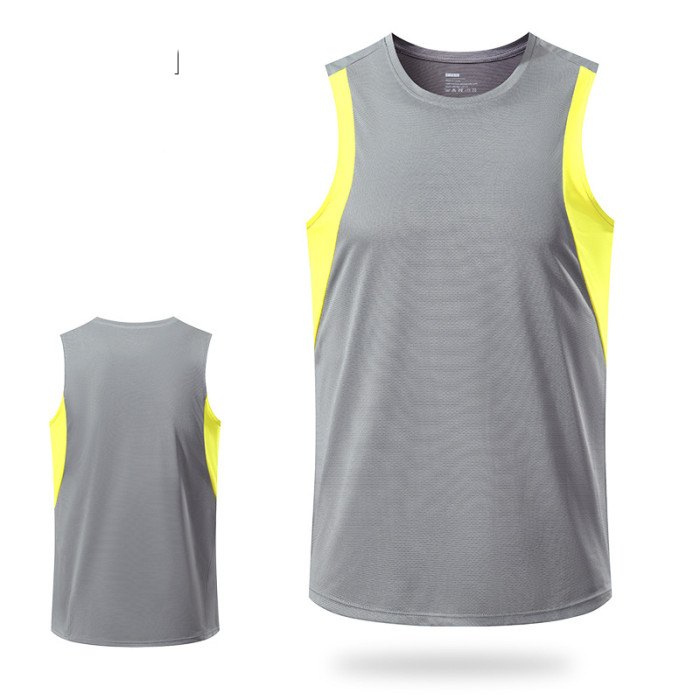 Men's Quick Drying Vest, Loose and breathable Casual Fitness Sleeveless Shirt, Running Sports Vest