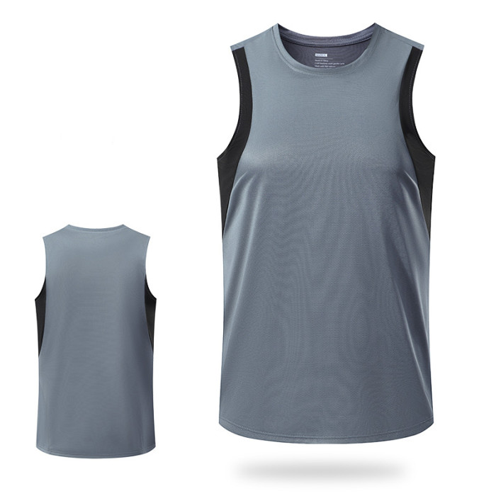 Men's Quick Drying Vest, Loose and breathable Casual Fitness Sleeveless Shirt, Running Sports Vest