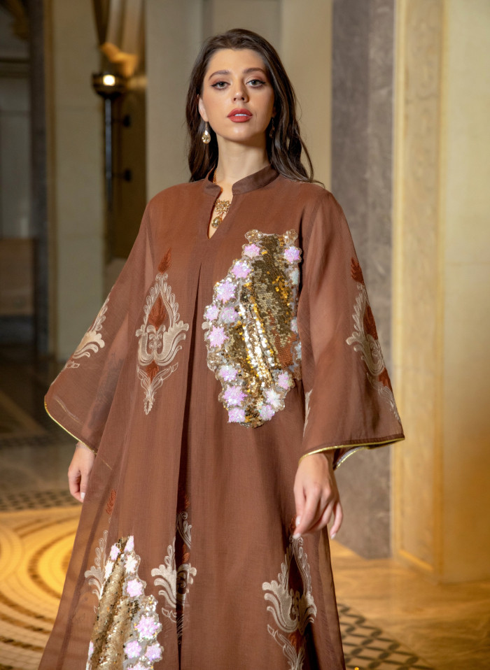 lady elegant islamic clothing women