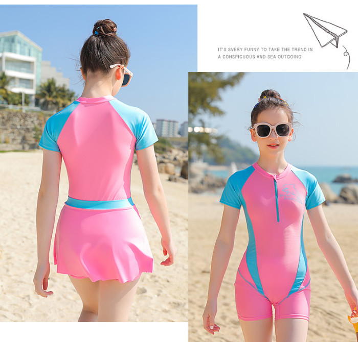 Girls' swimming two Piece Suit  forGirl