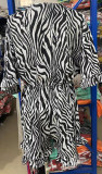 Wild and Free Zebra Print Cinched Waist Flirty Ruffle Sleeves Romper