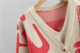 Knit Casual and Stylish Fall/Winter Outfit Three-Piece Set for Women