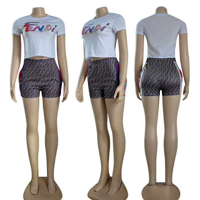Women's Casual Short Sleeved Set