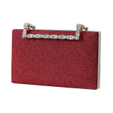 IHOOV Glitter Diamond Embellishments Party Clutch Bag