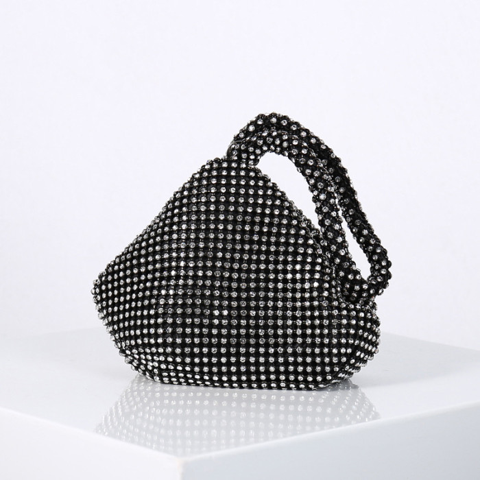 Fashionable Diamond Inlay Dinner Party Bag Women's Handbag