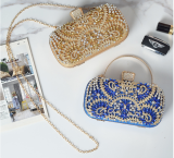 Diamond-studded Women's Evening Bag