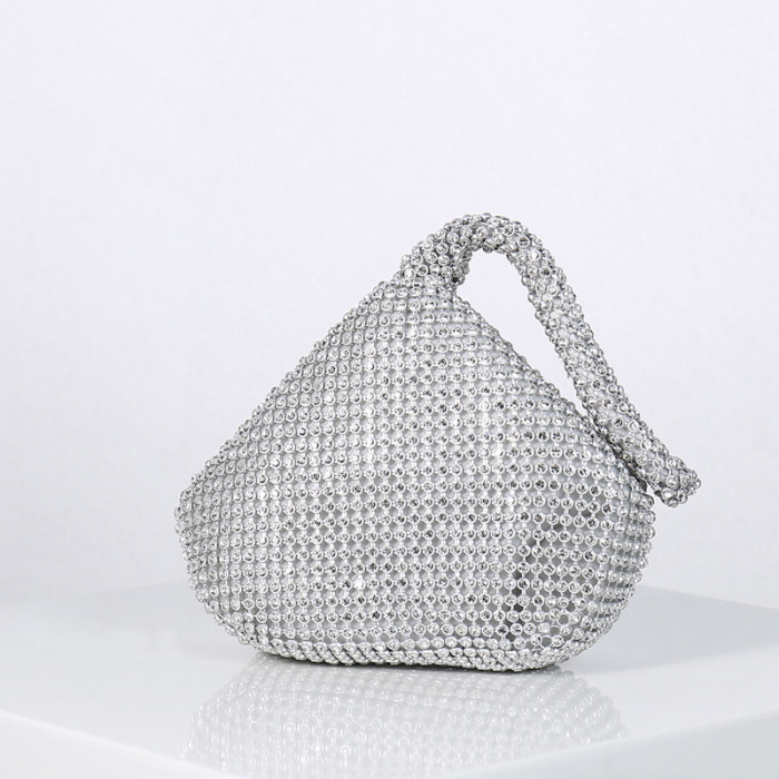 Fashionable Diamond Inlay Dinner Party Bag Women's Handbag
