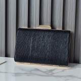 Pu Crinkle Clutch Bag