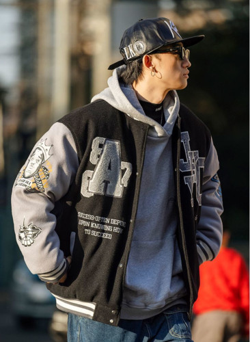 Men's Hip-Hop Loose Casual Jacket