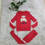 New Arrival Sporty and Stylish Digital Printed Two-Piece Set