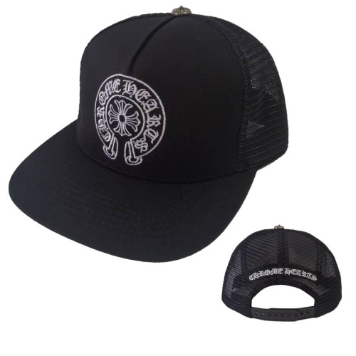 Embroidered Fashionable Hip-hop Sunshade Mesh Cap