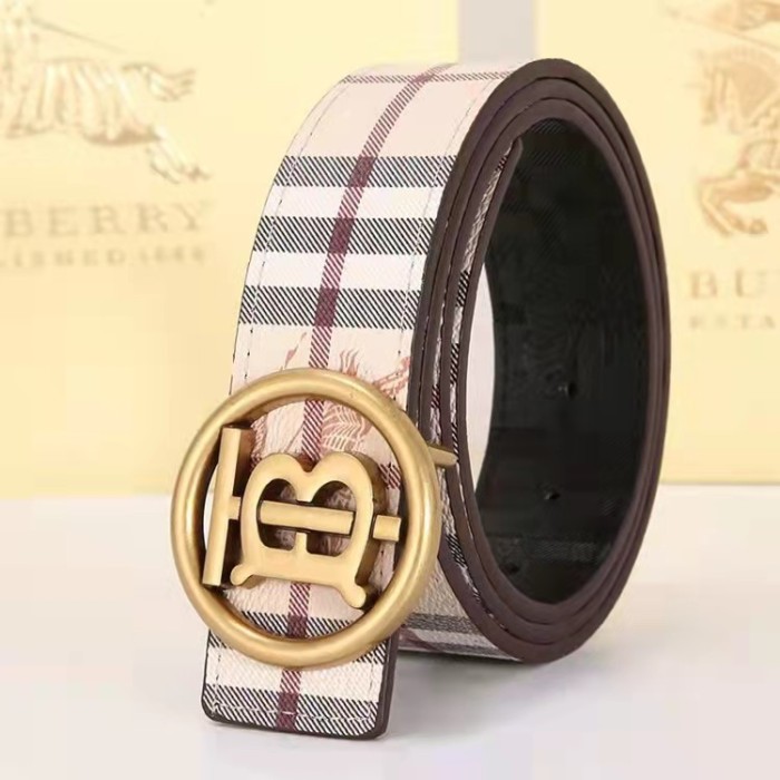Men's Leather Belt B Style with Skateboard Buckle
