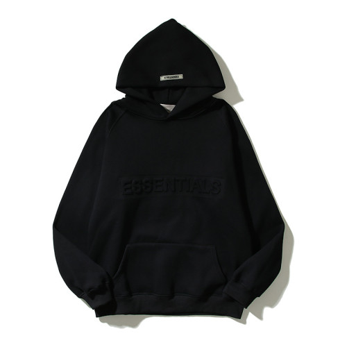 Embossed 3D Letter Hoodie