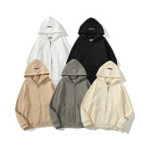 Unisex Hooded Zip-up Sweatshirt