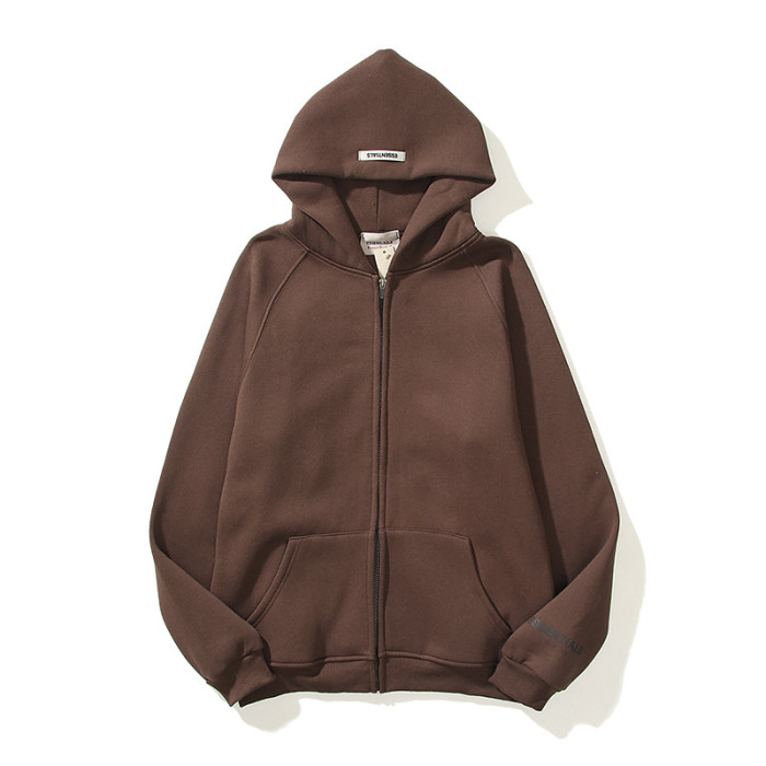 FOG Zip-up Hooded Fleece Jacket