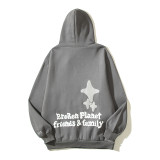 Vintage-Inspired Kanye West Hoodie with Time-Traveling Bubble Print