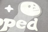 Vintage-Inspired Kanye West Hoodie with Time-Traveling Bubble Print