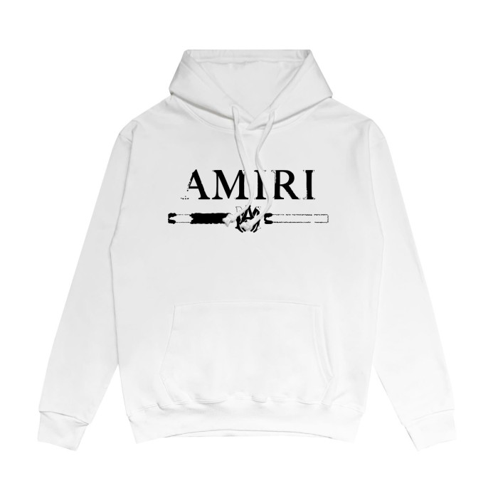 Letter Print Cotton Hoodie