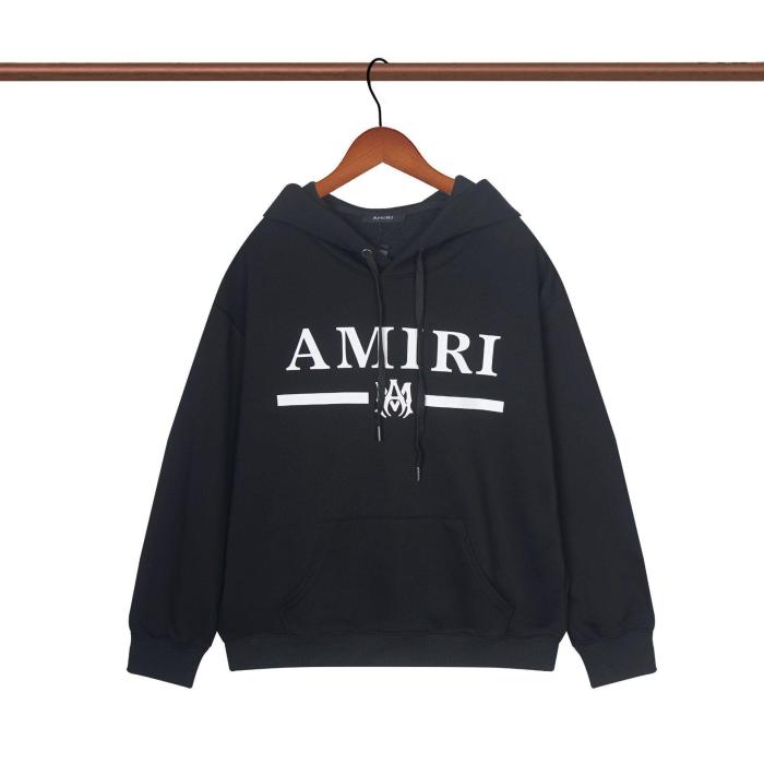 AMIRI Classic Letter Printed Cotton Sweater Hoodie