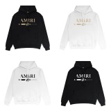 Letter Print Cotton Hoodie