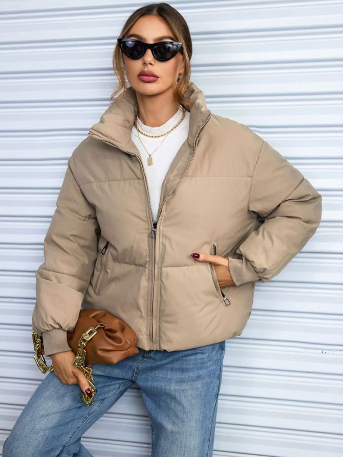 Loose-fitting Slimming and Warm Bread Coat Short Cotton Coat