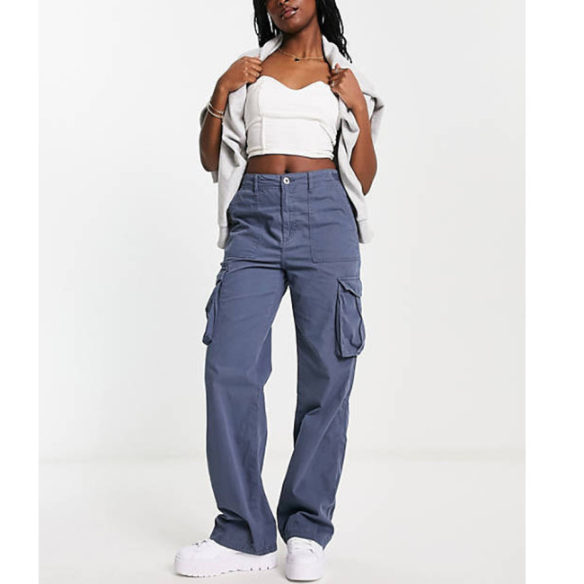 Slimming High-Waisted Utility Pants