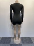 Seductive Sparkle Diamond-Embellished Sheer Bodysuit
