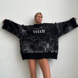 Casual Loose Hollow Out Knitted Sweater