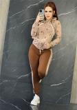 Casual Hoodie and Long Pants Set
