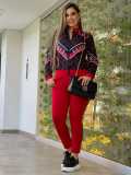 Women's Printed Two-Piece Set