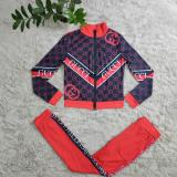 Women's Printed Two-Piece Set