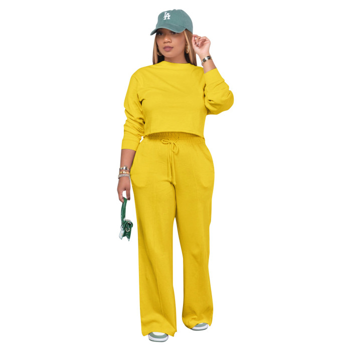 Leisure Two-Piece Tracksuit for Autumn and Winter Sports