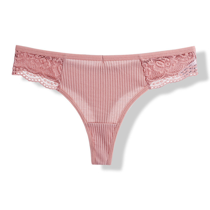 Pure Cotton Women's Underwear Sports Thong