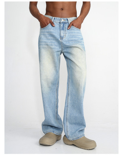 Korean-inspired Loose-fit DesignTrendy High-waisted Jeans